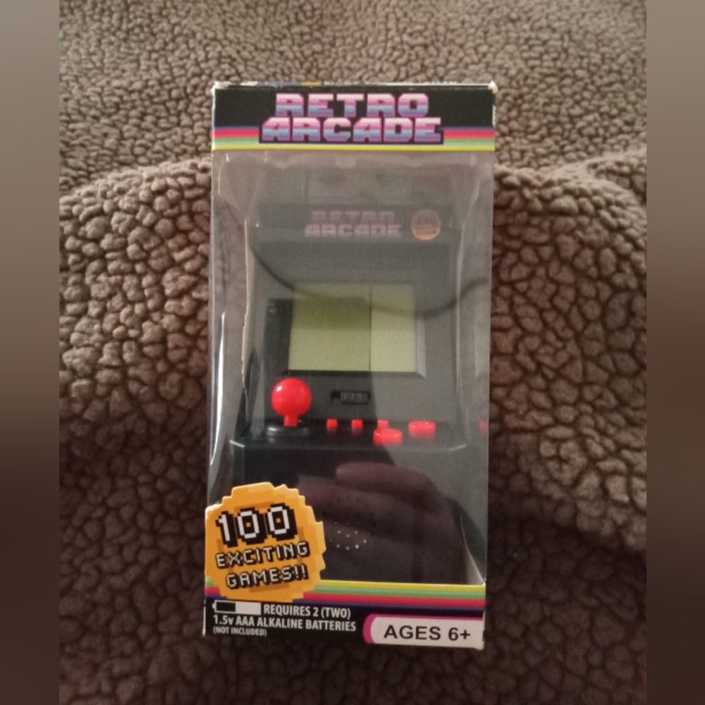 Retro Arcade hand held video game